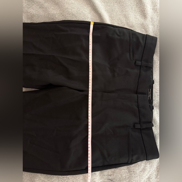 Banana Republic 100% Italian Wool Classic Black Straight Leg Dress Pants-Size 12 - Picture 12 of 14